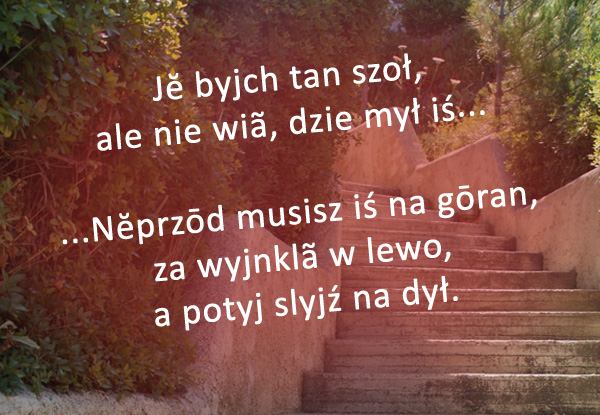 Mieszanie się różnych odmian śląskiego, w tym języków: niemieckiego i polskiego. Audioteka Historii Mówionej